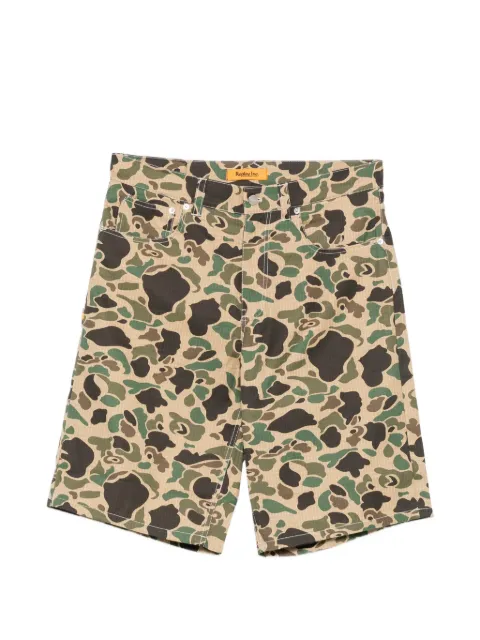 Replay camouflage-print ripstop shorts Green KU1005000D75089