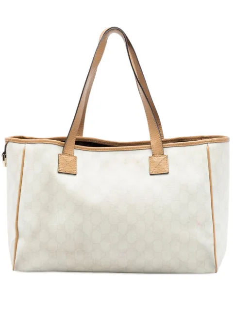 Gucci Pre-Owned 2016-2026 GG Supreme tote bag White H6I6YPNSECGO7XAH