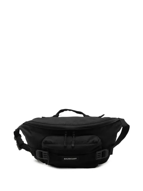 Balenciaga Pre-Owned 2022 Large Nylon Army belt bag Black ZRVO8YTPK1MDNN8V