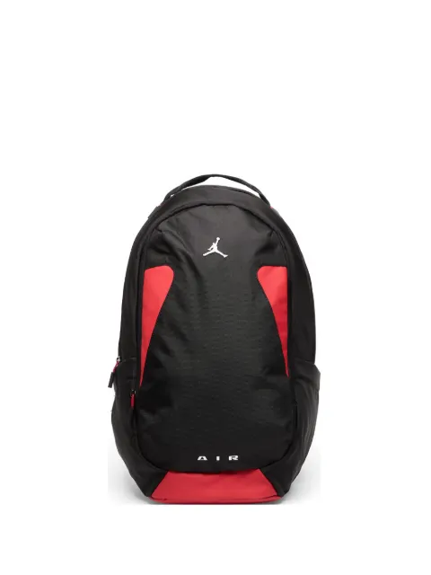 Jordan logo-print panelled backpack Black MA9195
