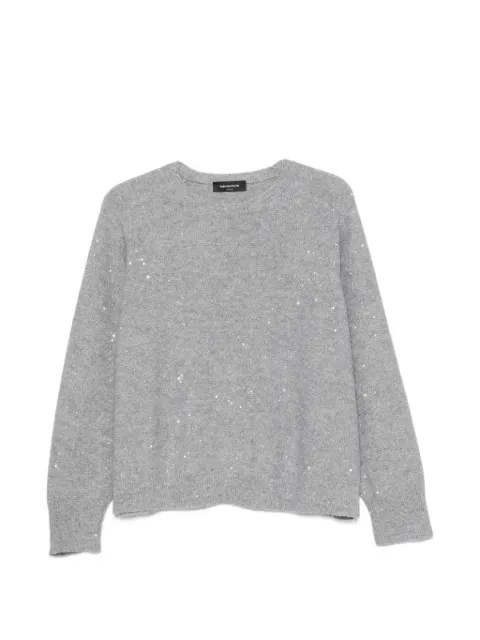 Fabiana Filippi sequin-embellished sweater Grey MAD216F097D296