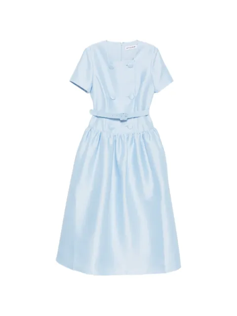 Self-Portrait double-breasted midi dress Blue PF26077MBL