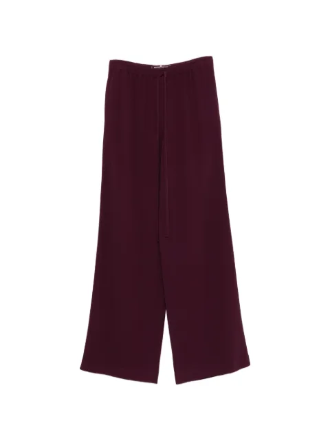 Ermanno Scervino drawstring-waist palazzo pants Red D492P358RILM