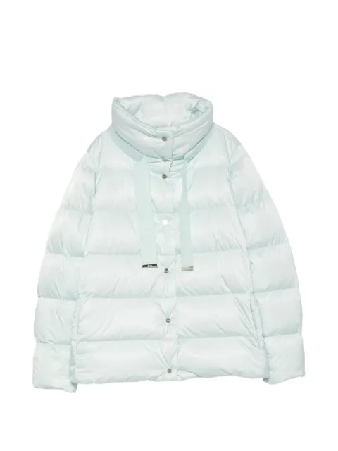 Herno quilted drawstring parka Blue PI001936D12170Z