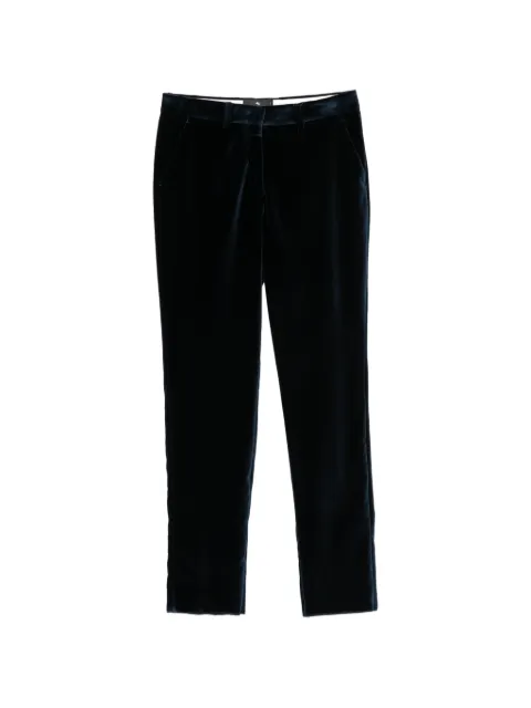 ETRO velvet tailored trousers Blue WREA000399TUEI1
