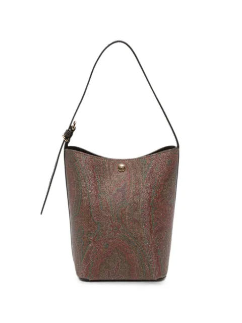 ETRO paisley-print bucket bag Brown WP1B0020AA001