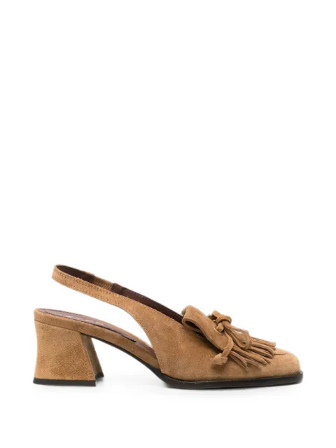 ETRO slingback tassel-detail pumps Brown WS4K0008AP192