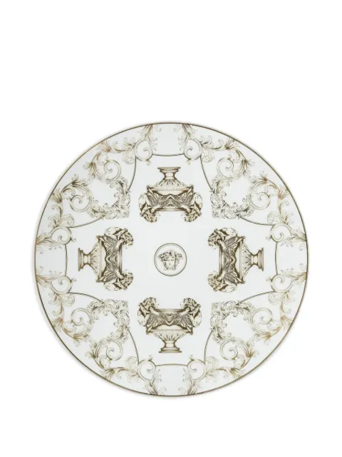 Versace Home La Coupe des Dieux charger plate White 1933540378810263