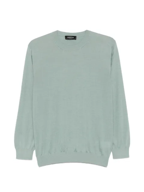 Fabiana Filippi crew-neck jumper Green MAD216F004M336