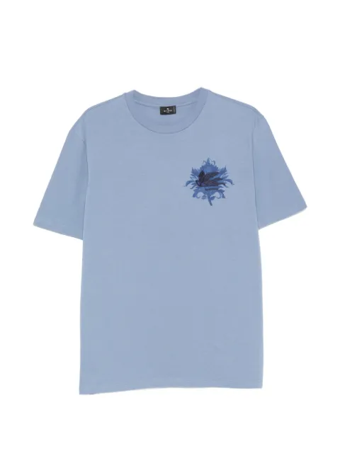ETRO short-sleeves T-shirt Blue WRMA0005AK1BN