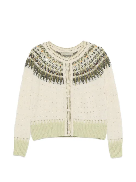 Ermanno Scervino sequin-embellished cardigan Neutrals D495N302RCTZSV