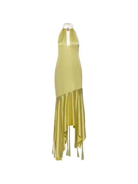 Baobab resin-embellished asymmetrical dress Green 6461166