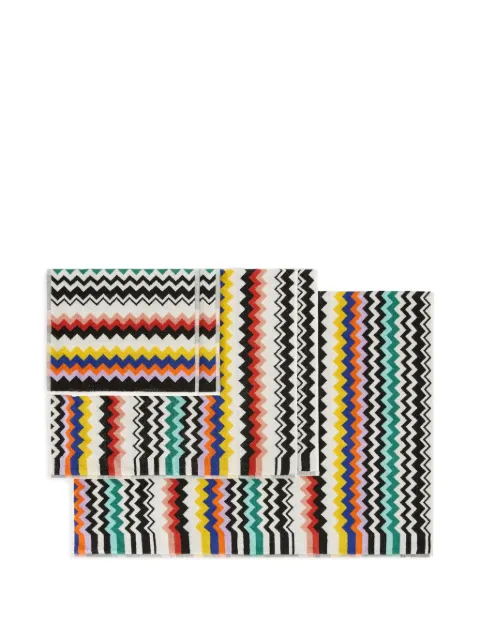 Missoni Home zigzag-print Best towels White 1E3SP99169