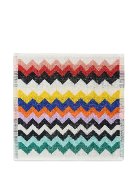 Missoni Home zig-zag face towels White 1E3SP99183
