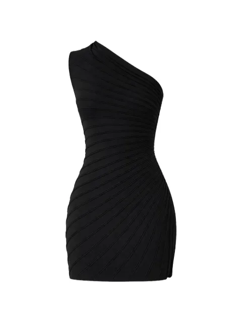 Cult Gaia Leanna one-shoulder mini dress Black DR35344YN2051001