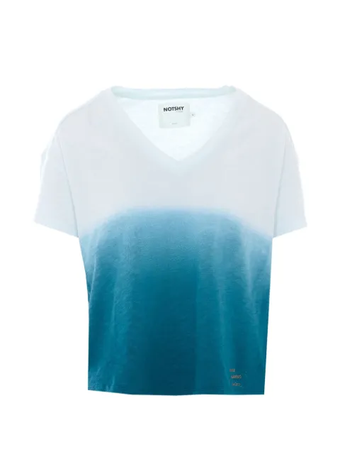 Not Shy Rozen embroidered T-shirt White NF8B002COP003