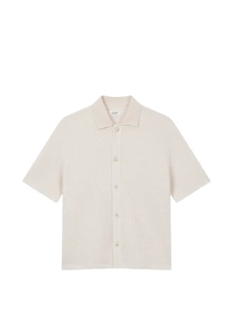 TOMBOY textured short-sleeve shirt Neutrals 9156221322
