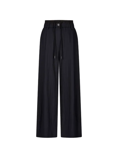 TOMBOY Basic drawstring-waist trousers Blue 9106231221