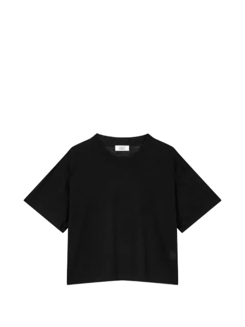 TOMBOY Basic short-sleeved T-shirt Black 9106252213