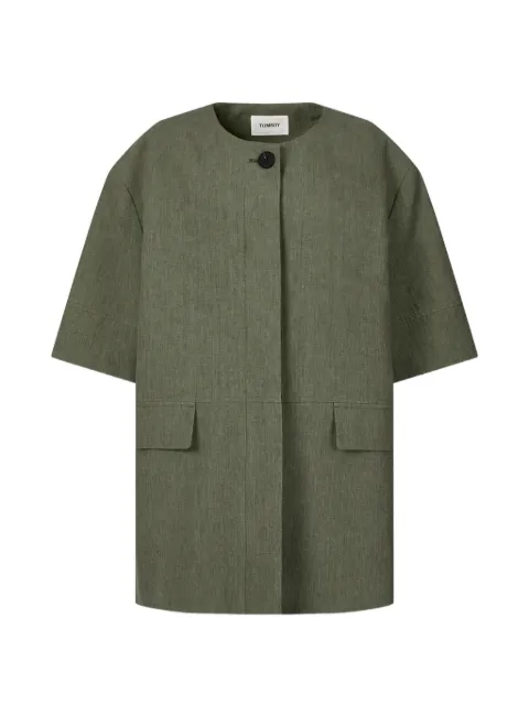 TOMBOY short-sleeved jacket Green 9106212551