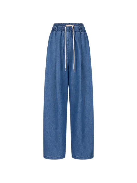 TOMBOY drawstring-waist jeans Blue 9106262204
