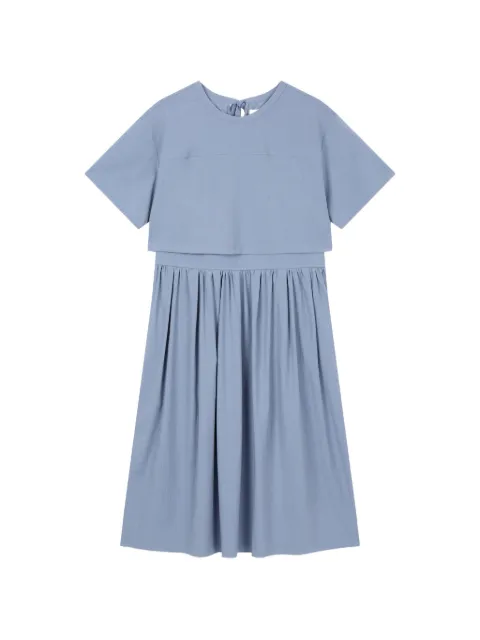 TOMBOY short-sleeved layered dress Blue 9106241215