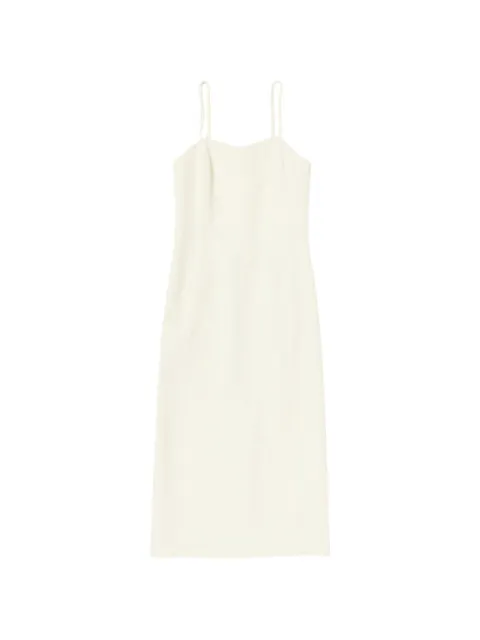 Auralee woven midi dress Neutrals A26SD07WOLIMEBEIGE
