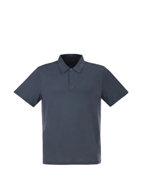 Majestic Filatures short-sleeve polo shirt Blue S26M011HPO0891121