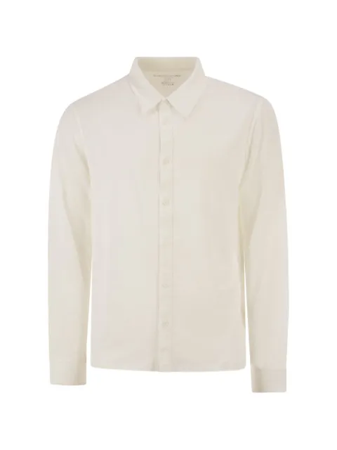Majestic Filatures stretch-linen shirt White S26M011HCH063001
