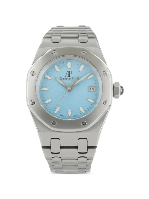 Audemars Piguet pre owned Royal Oak 33mm watch Blue 67600STOO1210ST02