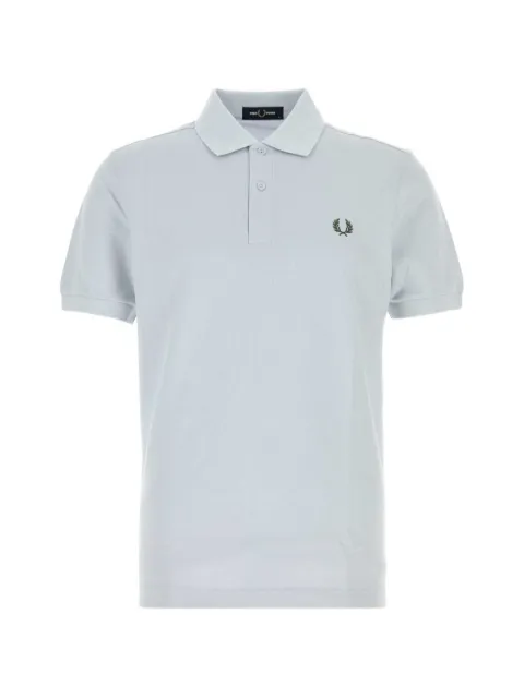 Fred Perry logo-embroidered polo shirt Blue M6000