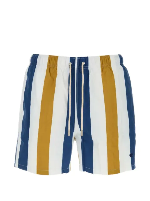 Gallo stripe-print swimming shorts White AP514928