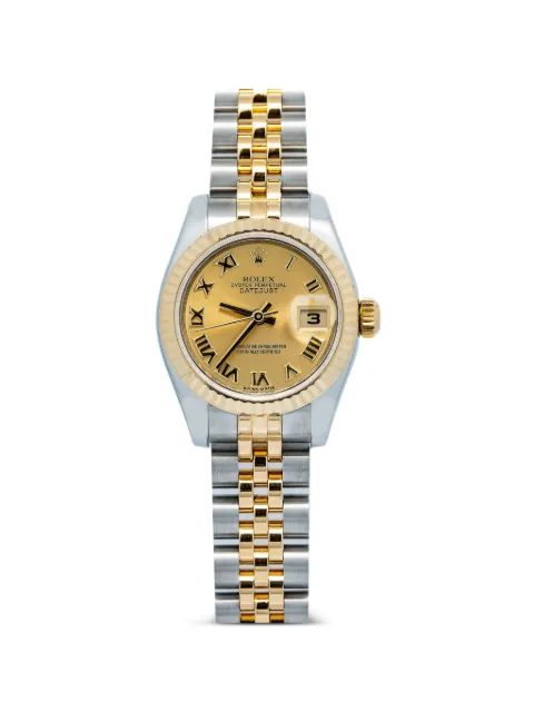 Rolex Datejust 26mm watch Gold 179173