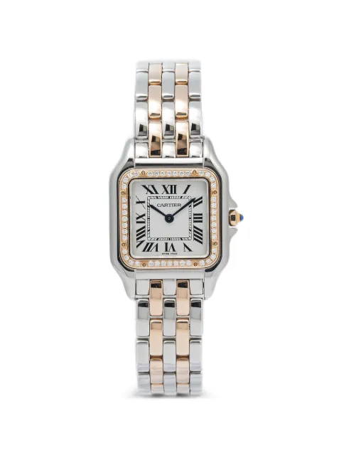 Cartier Panthère Diamond 27mm watch Silver 4119W3PN0007