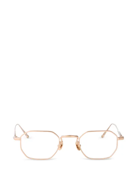 Matsuda geometric-frame glasses Pink M3166