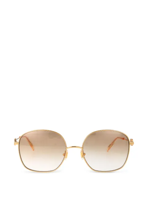 VALENTINO GARAVANI EYEWEAR VLogo geometric-frame sunglasses Gold VG0028S