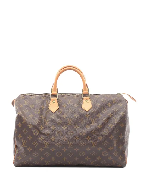 Louis Vuitton Pre-Owned 1999 Monogram Speedy 40 boston bag Brown CQJCGMHZJ3B12ZXD