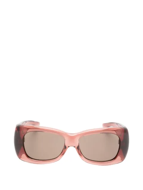Saint Laurent Eyewear Howl rectangle-frame sunglasses Brown SL901HOWL