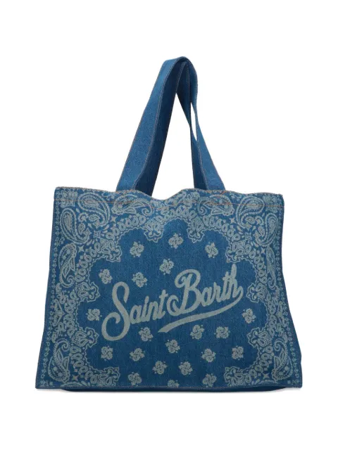 MC2 Saint Barth Vivian tote bag Blue VIVIANSTRAW