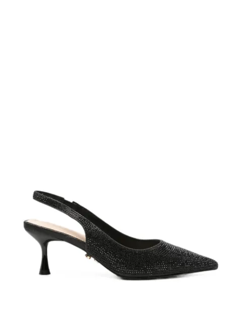 TWENTY FOURHAITCH Phuket crystal-embellished pumps Black S0102NER