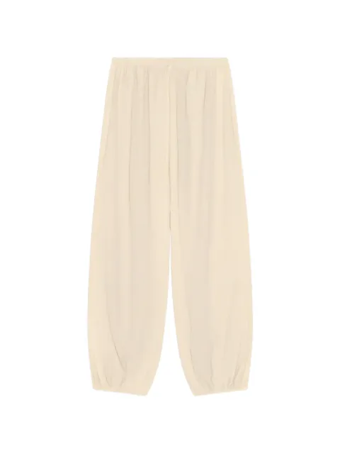 HERSKIND Nya elasticated-waistband cuffed trousers Neutrals 5994284
