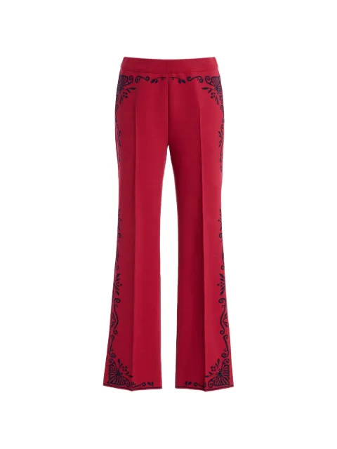 High Sport Scroll trousers Red 245Y046