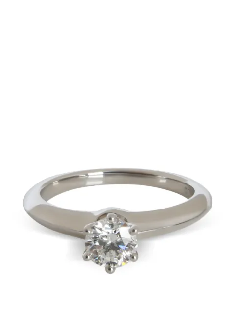Tiffany & Co. Pre-Owned diamond ring Silver 153914