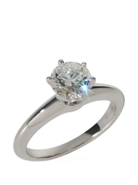 Tiffany & Co. Pre-Owned diamond engagement ring Silver 153556