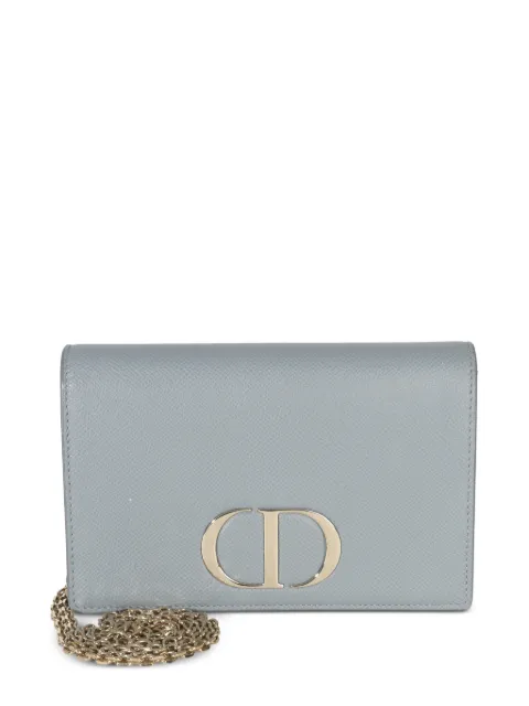 Christian Dior Pre-Owned 2022 30 Montaigne 2-in-1 clutch bag Blue 152698