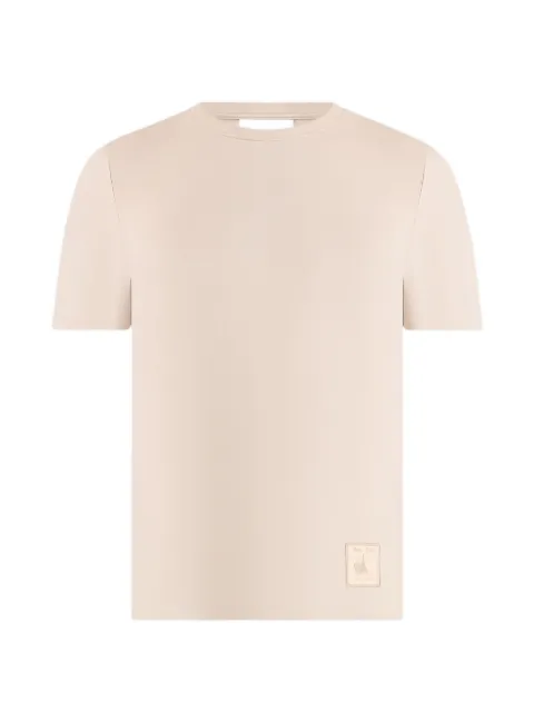 Manière De Voir TS003 in cream fitted luxe T-shirt Neutrals MAN22742