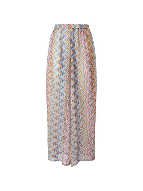 Missoni zigzag-knit trousers White MC23SI00BR0161