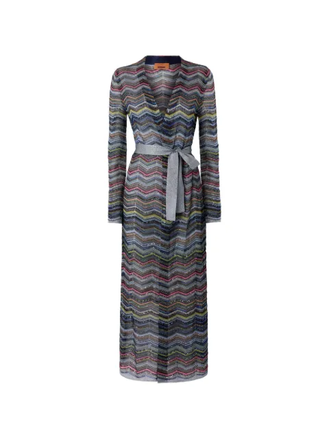 Missoni V-neck cardigan Blue DS26WM0MBK01KS