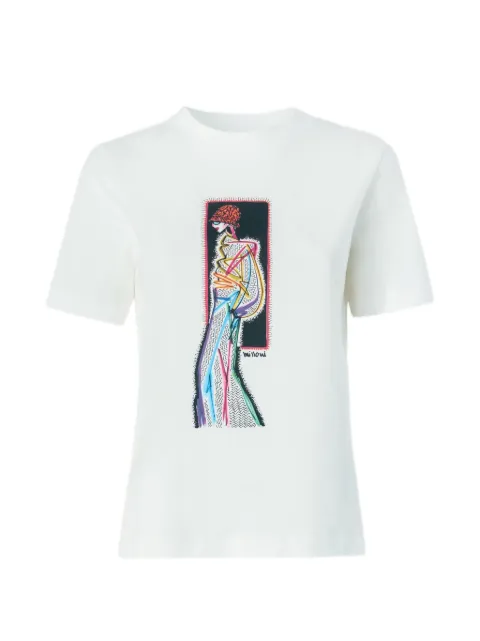 Missoni graphic-print T-shirt White DS26WL00BJ00R3
