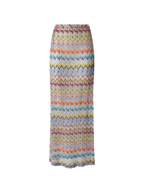 Missoni zigzag-knit sarong Neutrals MC26WH00BR015Y